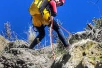 a man jumping in the air