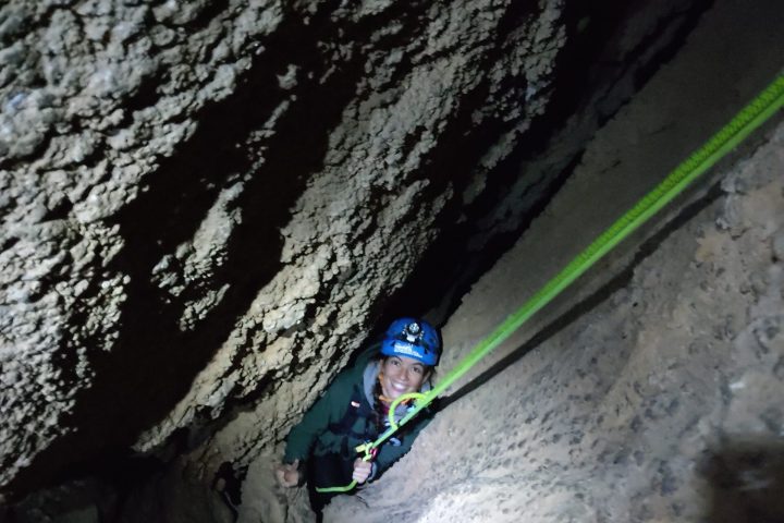 a man riding a snow board