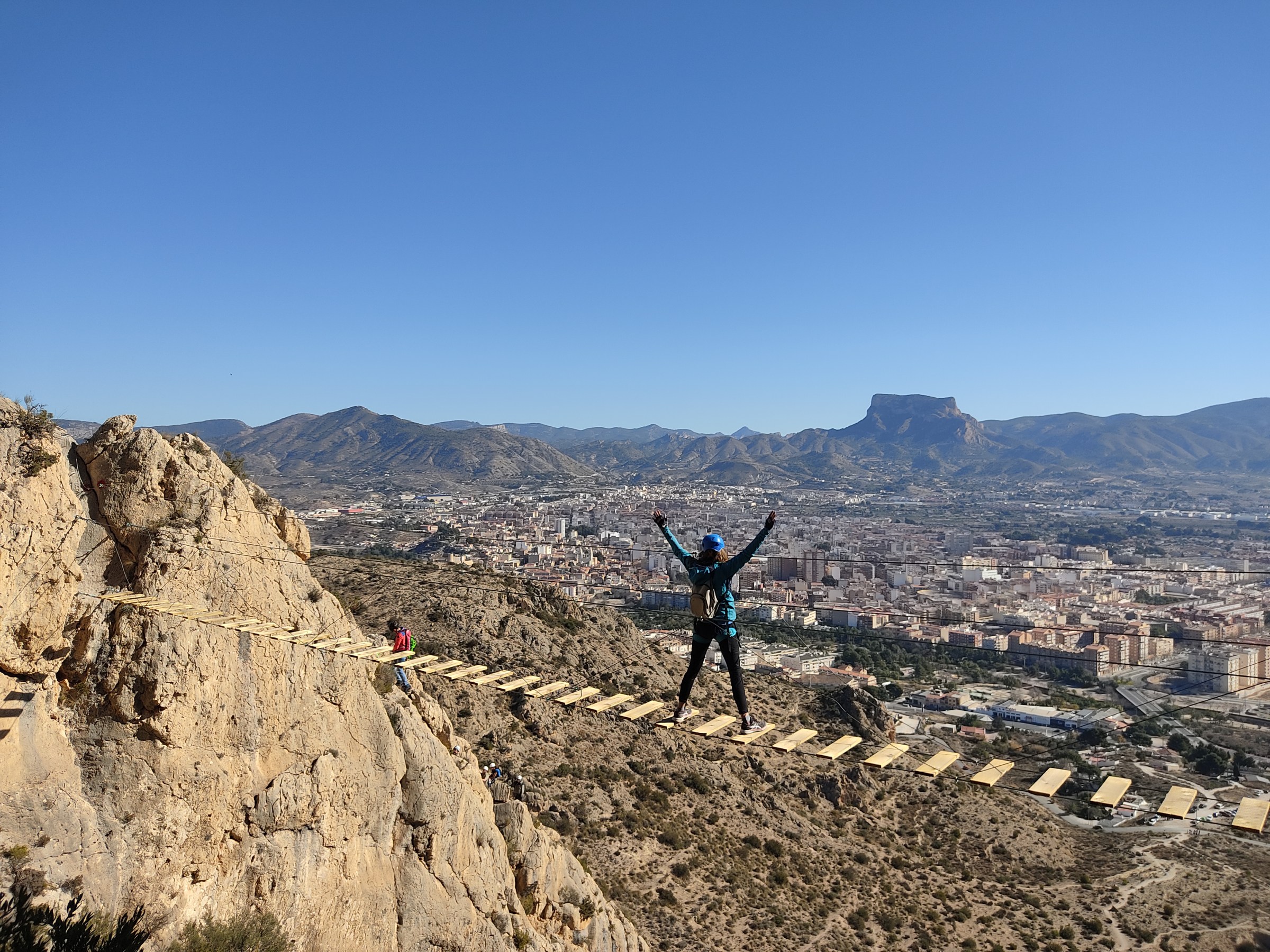 Vía ferrata en Alicante