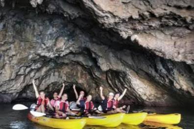 a small boat in a body of water