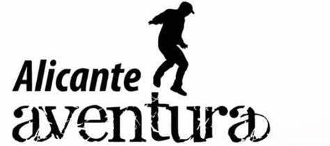 Logo Alicante Aventura (sin .com) text