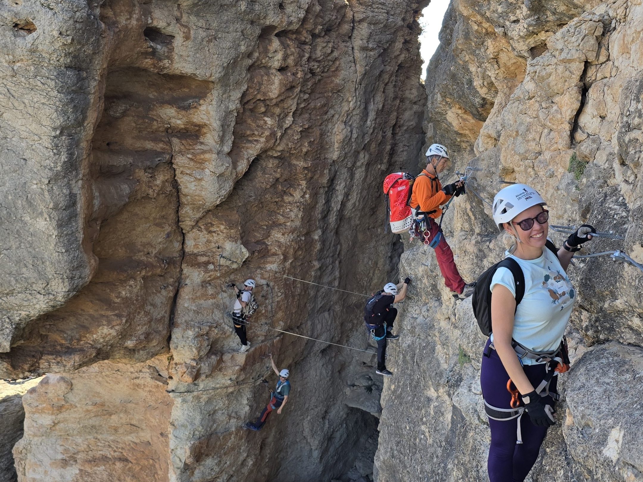 a man standing on a rock