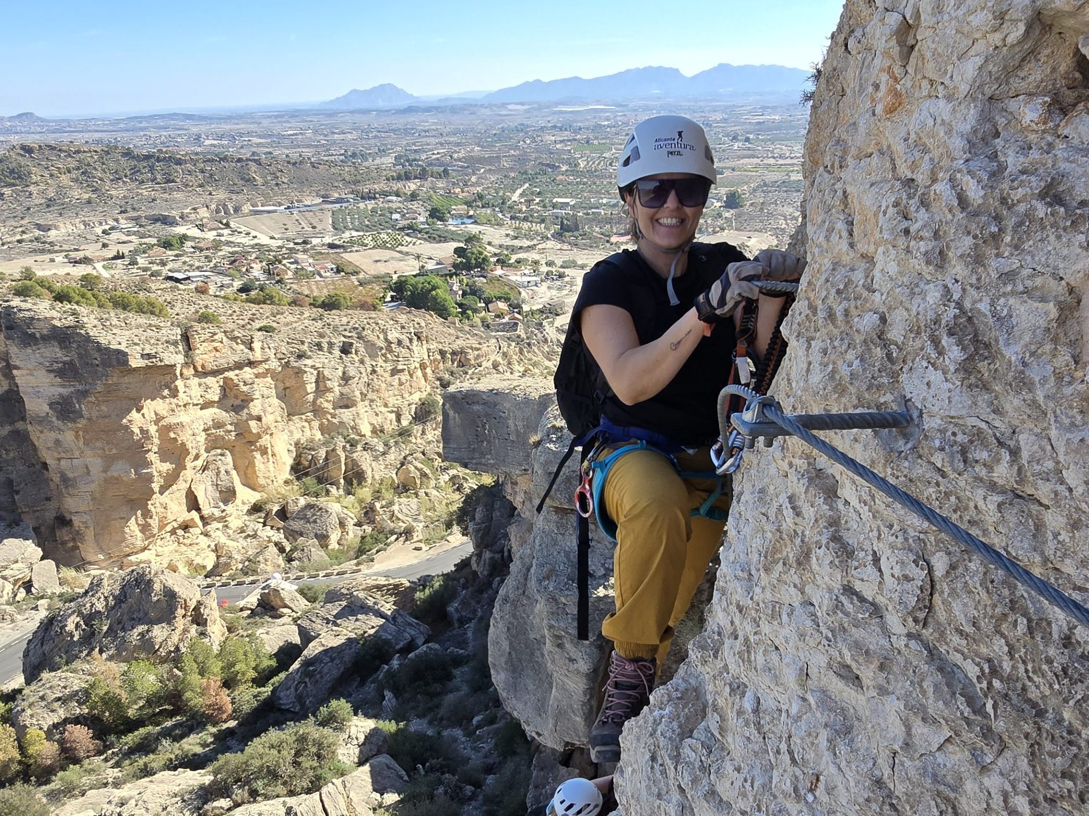 a man standing on a rock
